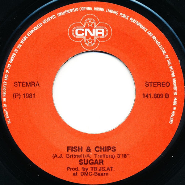 Sugar (10) : Like A Roller Coaster (7", Single)