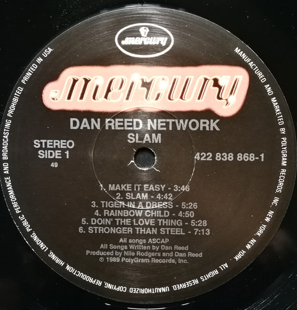Dan Reed Network : Slam (LP, Album)