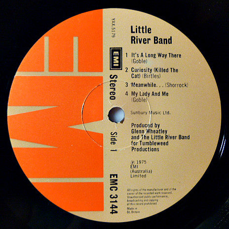 Little River Band : Little River Band (LP, Album)