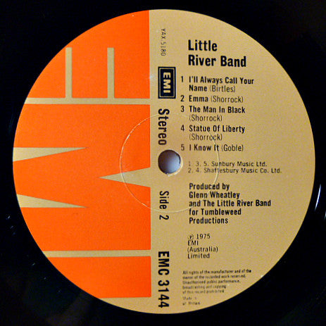 Little River Band : Little River Band (LP, Album)