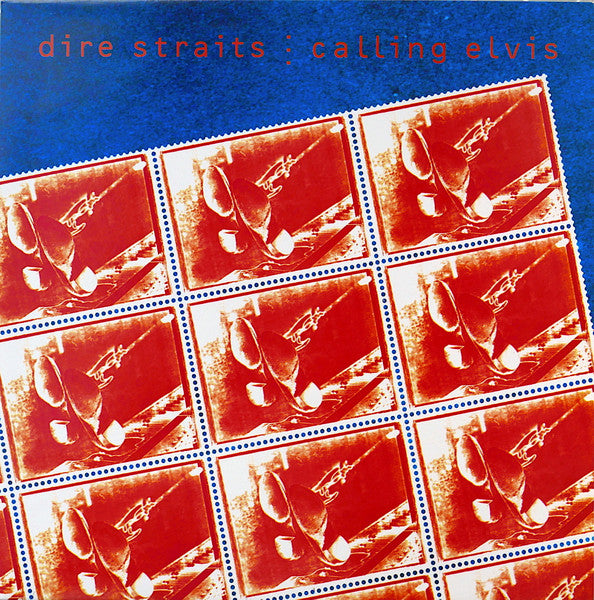 Dire Straits : Calling Elvis (12", Single)