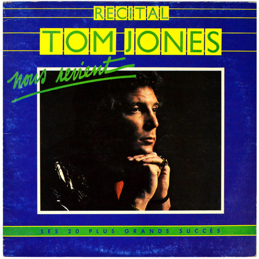 Tom Jones : Tom Jones Nous Revient - Ses 20 Plus Grands Succès... (LP, Comp)