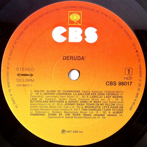 Various : Deruda' (LP, Comp, No )