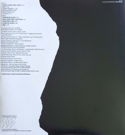 Lou Reed : Street Hassle (LP, Album, RE, RM, MPO)