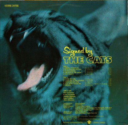 The Cats : Signed By The Cats (LP)