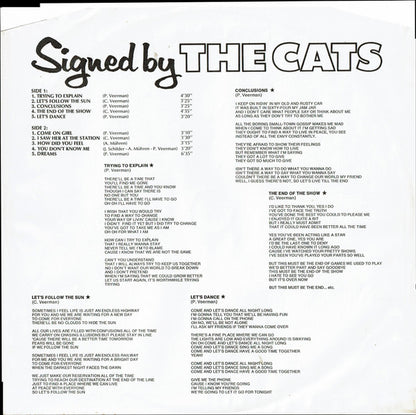 The Cats : Signed By The Cats (LP)