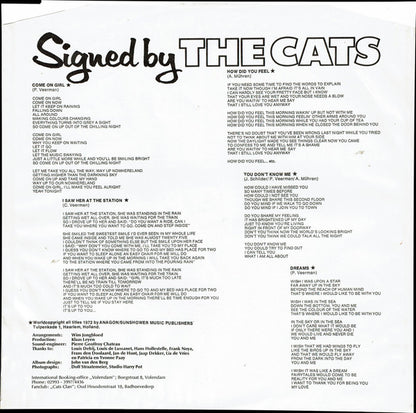 The Cats : Signed By The Cats (LP)