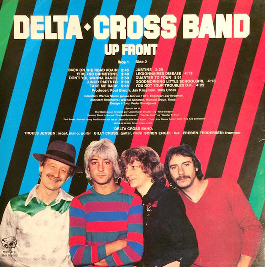 Delta◆Cross Band* : Up Front (LP, Album)
