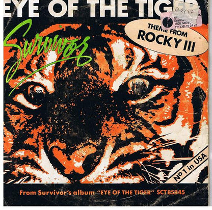 Survivor : Eye Of The Tiger (7", Single)
