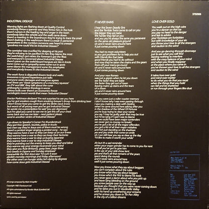 Dire Straits : Love Over Gold (LP, Album, RE, RM, 180)