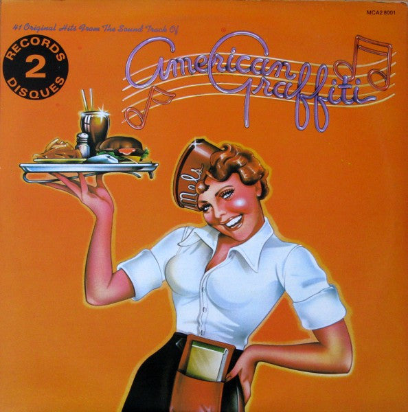 Various : 41 Original Hits From The Sound Track Of American Graffiti (2xLP, Comp, RE)
