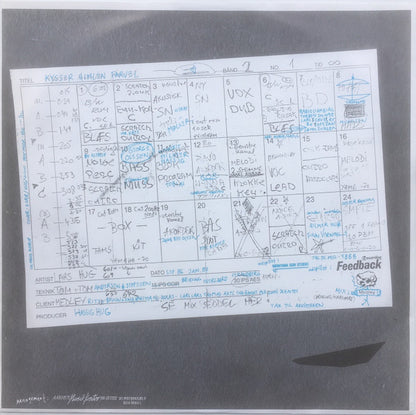Lars Hug* : Kysser Himlen Farvel (LP, Album)