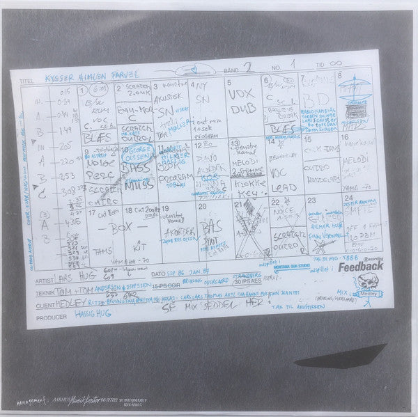 Lars H.U.G. : Kysser Himlen Farvel (LP, Album)