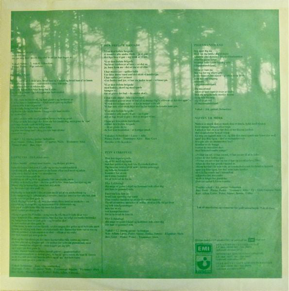 Sebastian (5) : Blød Lykke (LP, Album, Tex)