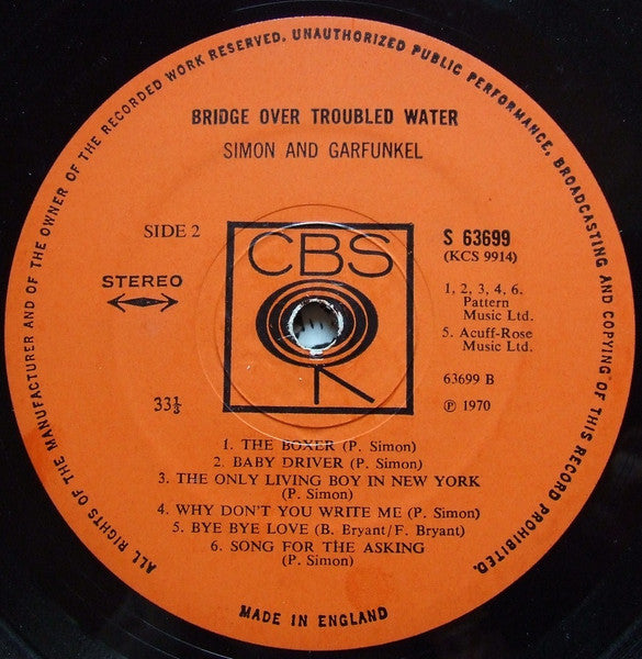 Simon And Garfunkel* : Bridge Over Troubled Water (LP, Album)