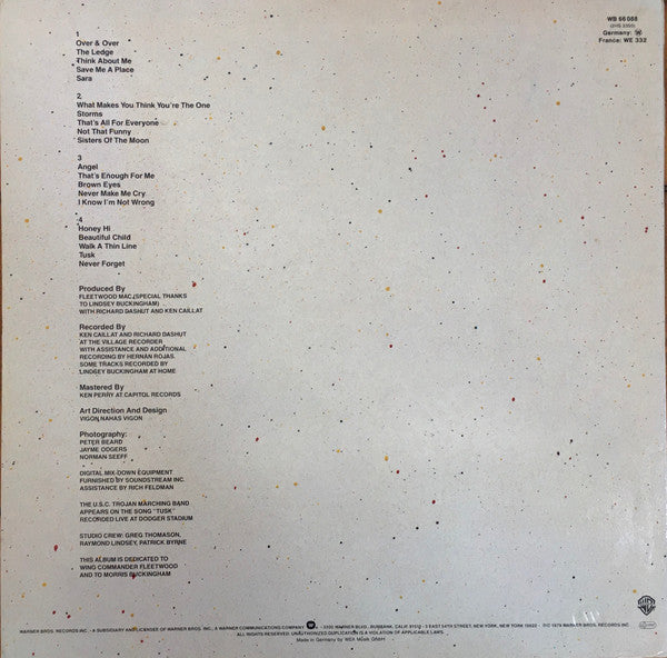 Fleetwood Mac : Tusk (2xLP, Album, Son)