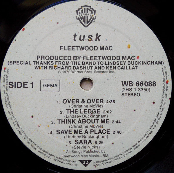 Fleetwood Mac : Tusk (2xLP, Album, Son)