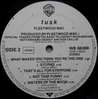 Fleetwood Mac : Tusk (2xLP, Album, Son)