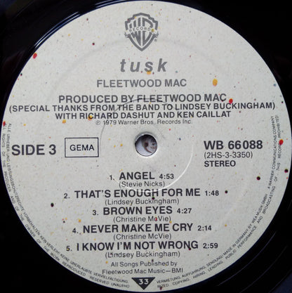 Fleetwood Mac : Tusk (2xLP, Album, Son)