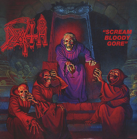Death (2) : Scream Bloody Gore (LP, Album, Ltd, RE, Cle)