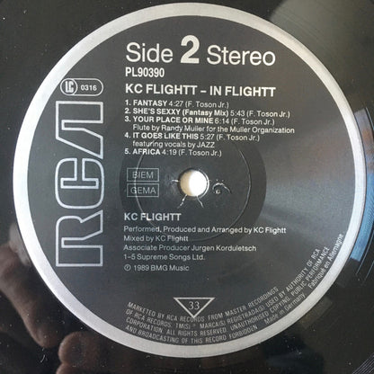 KC Flightt : In Flightt (LP, Album)