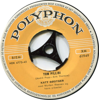 Katy Bødtger : Tom Pillibi (7", Single)