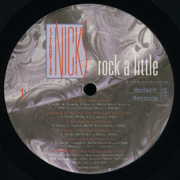 Stevie Nicks : Rock A Little (LP, Album, Spe)