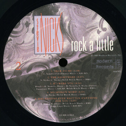 Stevie Nicks : Rock A Little (LP, Album, Spe)