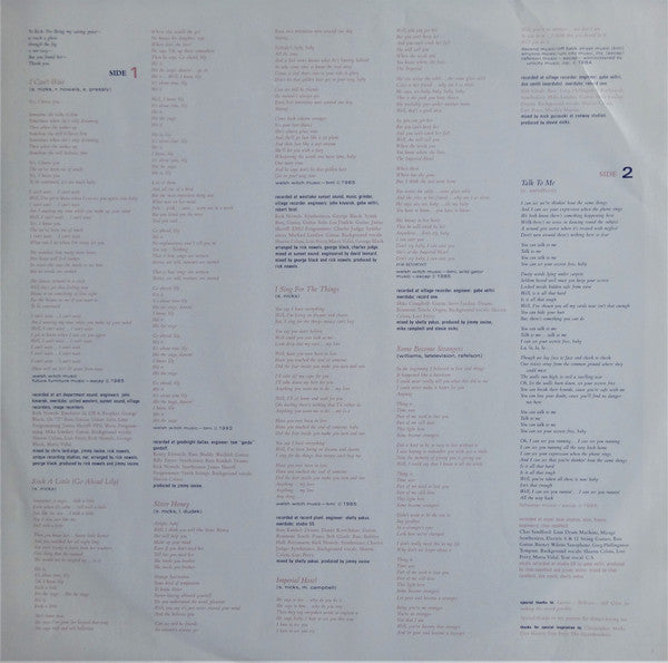 Stevie Nicks : Rock A Little (LP, Album, Spe)