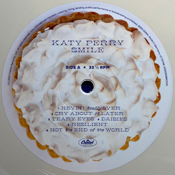 Katy Perry : Smile (LP, Album, Whi)