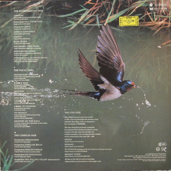 Mike Oldfield : The Complete Mike Oldfield (2xLP, Comp)
