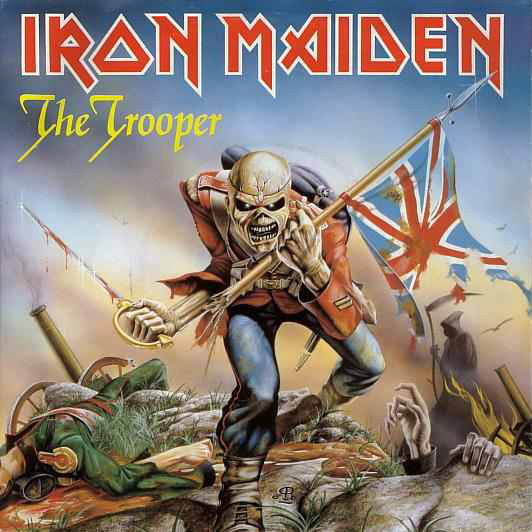 Iron Maiden : The Trooper (7", Single)