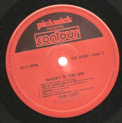 Thin Lizzy : Whisky In The Jar (LP, Comp)