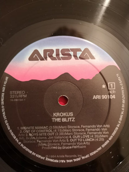 Krokus : The Blitz (LP, Album)