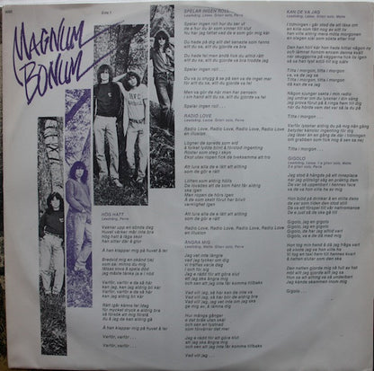Magnum Bonum : Hög Hatt Och Låga Skor (LP, Album, Yel)