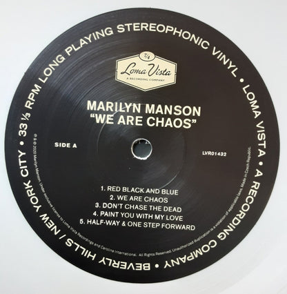 Marilyn Manson : We Are Chaos (LP, Album, Ltd, Whi)