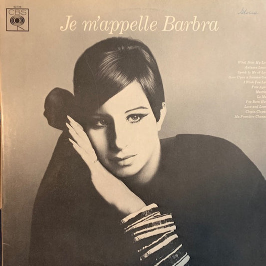 Barbra Streisand : Je M'Appelle Barbra (LP, Album)