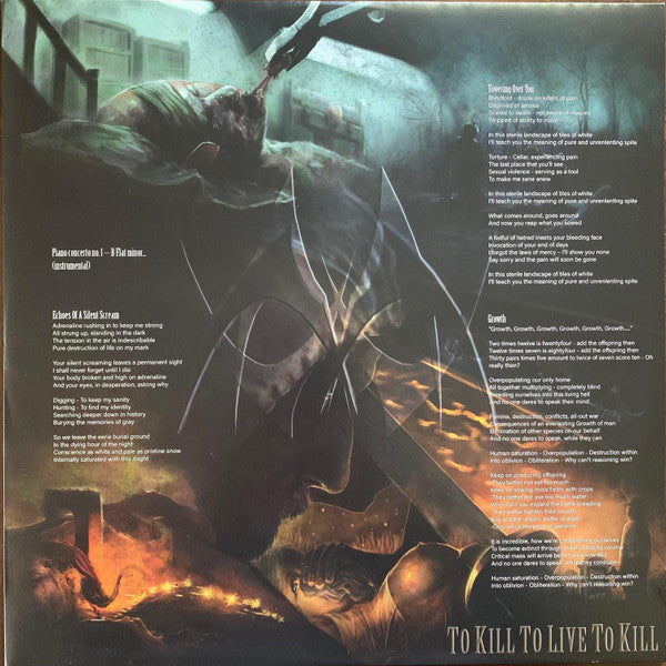 Manticora : To Kill To Live To Kill / To Live To Kill To Live (3xLP, Comp, Ltd, Blu)