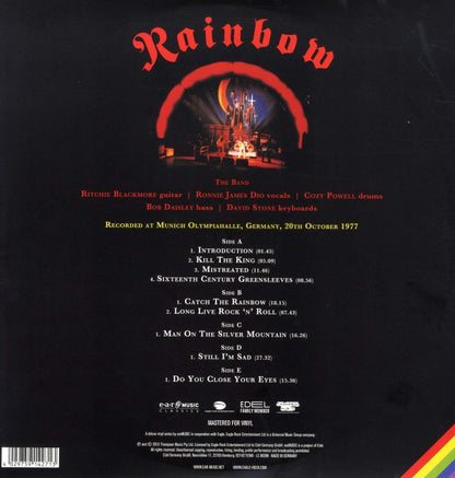 Rainbow : Live In Munich 1977 (2xLP, 180 + LP, S/Sided, Etch, 180 + Ltd, RE)