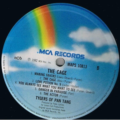 Tygers Of Pan Tang : The Cage (LP, Album)