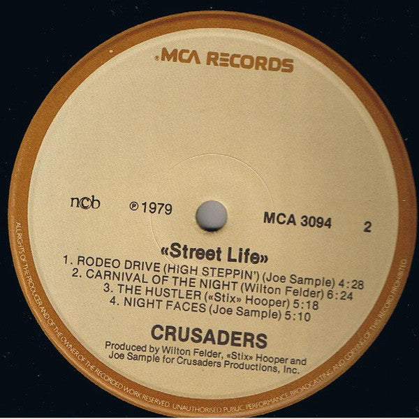 Crusaders* : Street Life (LP, Album)