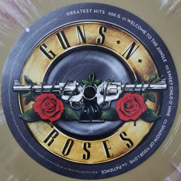 Guns N' Roses : Greatest Hits (2xLP, Comp, Ltd, Gol)