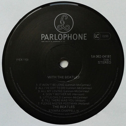 The Beatles : With The Beatles (LP, Album, RE, Lab)
