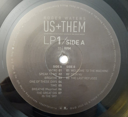 Roger Waters : Us + Them (3xLP, Album)
