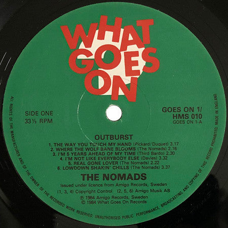 The Nomads (2) : Outburst (LP, Comp)