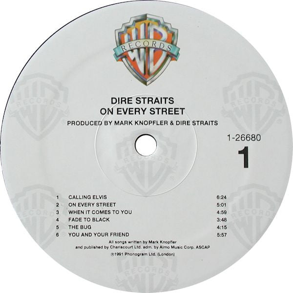 Dire Straits : On Every Street (LP, Album, Spe)