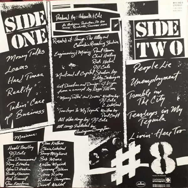 J.J. Cale : #8 (LP, Album, RE)