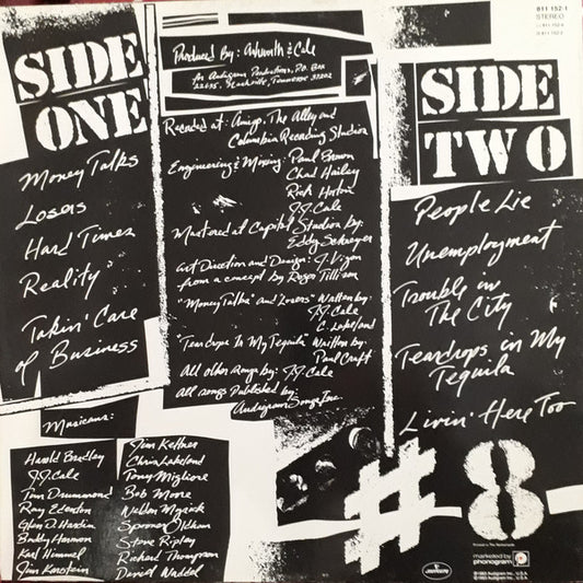 J.J. Cale : #8 (LP, Album, RE)