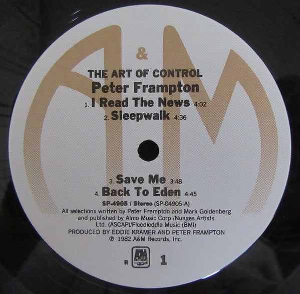 Peter Frampton : The Art Of Control (LP, Album, Ind)