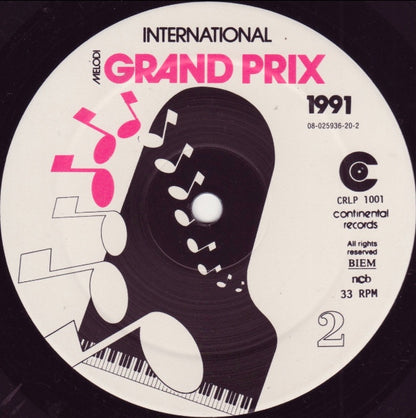 Various : International Grand Prix 1991 (LP, Comp)